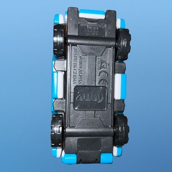 Lot of 4 Auby Transforming Changing Plastic Car Toy Vehicles 3” B7 - Picture 3 of 4